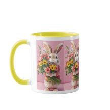 Bliss de la Coupe de lapin : Mug de café de lapin