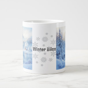 Bliss Jumbo Mug - Paysage de neige ....