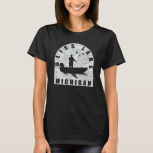 Bliss Lake Fishing Michigan T-Shirt
