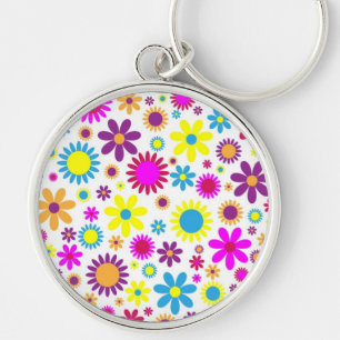 Blissful Blossoms Keychain