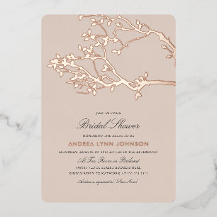 Blissful Branches Bridal Shower Rose Gold