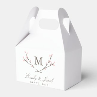 Blissful Branches Wedding Favor Box