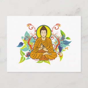 Blissful Buddha Postcard