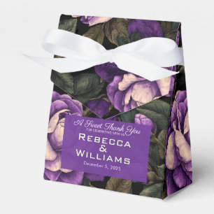 Blissful Gardenias Fantasy Destination Wedding Favor Box