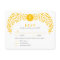 Blissful Laurel EDITABLE COLOR RSVP Card