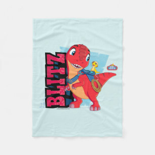Blitz Dino Ranch Fleece Blanket