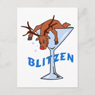 Blitzen Postcard