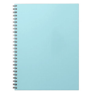 Blizzard Blue  (solid colour)   Notebook