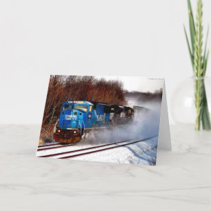 Blizzard on Rails Holiday Card