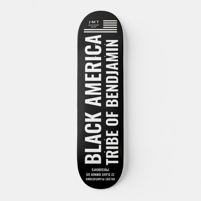 BLK AMERICA T O B Skateboard (Recto)