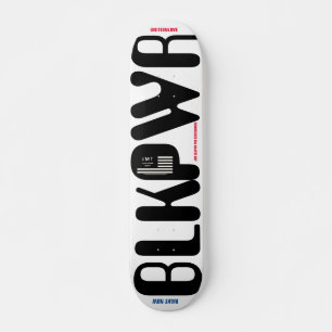 BLK PWR JMT 7 3/4" Skateboard Deck