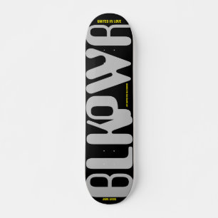 BLK PWR JMT 7 3/4" Skateboard Deck