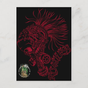 Blk/Red Ruthless Postcard
