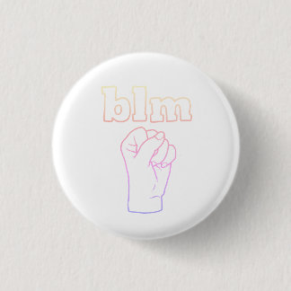 blm 1 inch round button