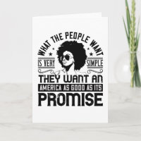 BLM - America as good as its promise