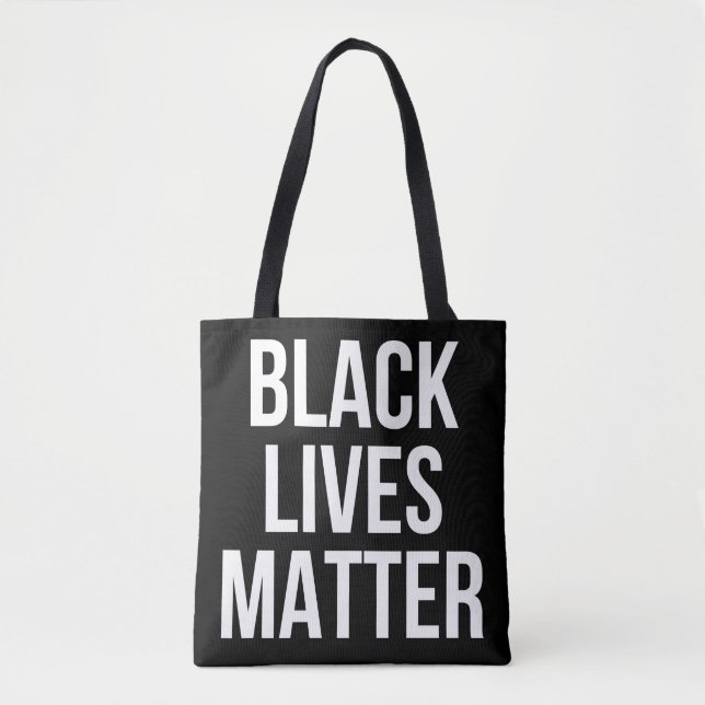 BLM Black Lives Matter Totes Bag (Front)