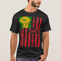 BLM Fight The Power Racial Social Justice Pan Afri