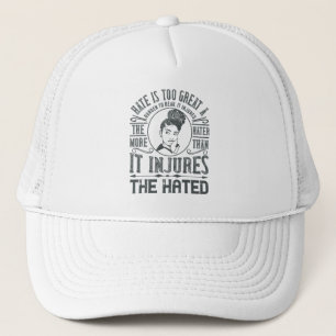 BLM - Hate is too great a burden to bear Trucker Hat