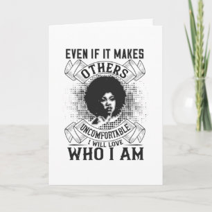 BLM - I will love who I am Card