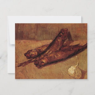 Bloaters et ail par Vincent van Gogh Invitation