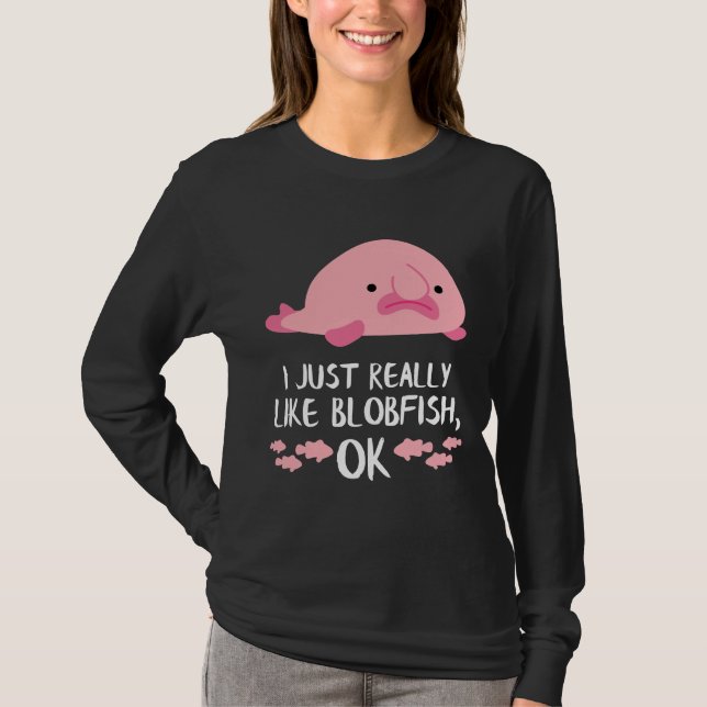 Blob Fish Blobfish T-Shirt (Front)