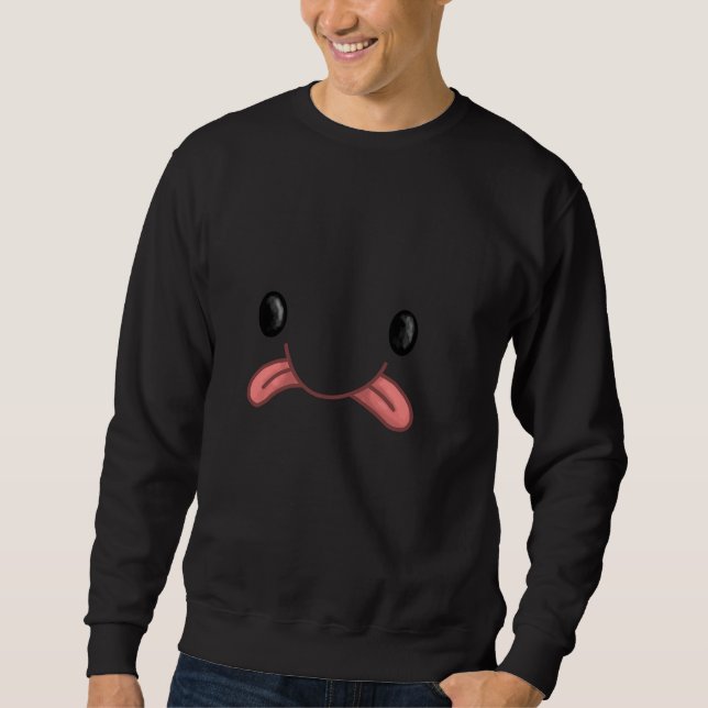 Blob Fish Face Sweatshirt (Front)