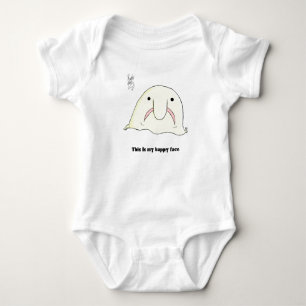 Blobfish Baby Bodysuit