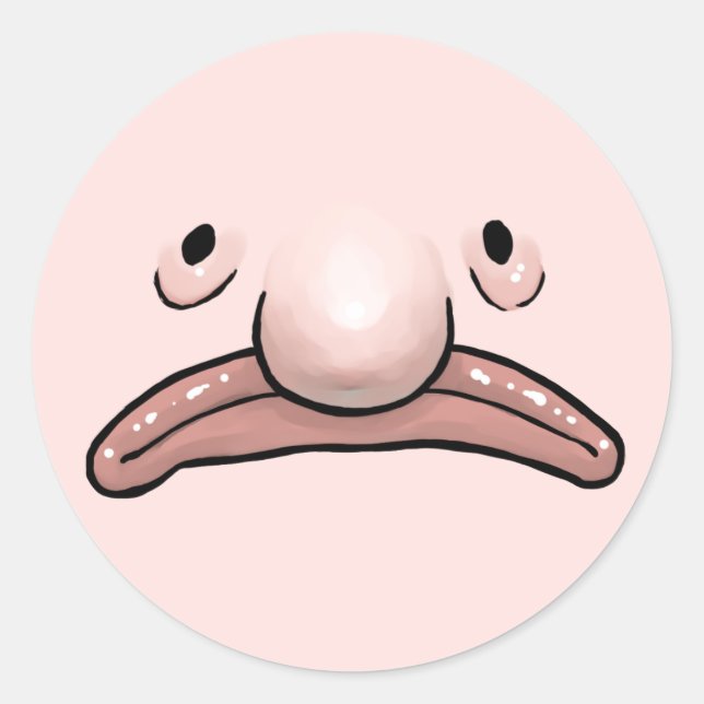 Blobfish Evolution Sticker (Devant)