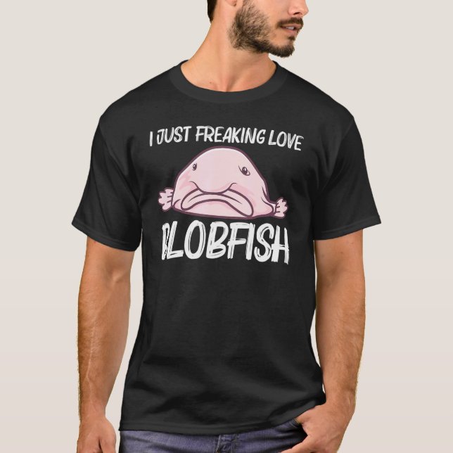 Blobfish For Men Women Deep Sea Fish Zoo Animal 2 T-Shirt (Front)