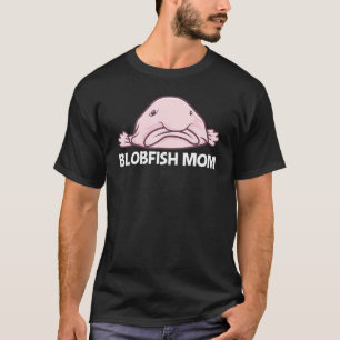 Blobfish For Mom Women Deep Sea Fish Zoo Animal T-Shirt