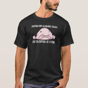 Blobfish For Women Mom Deep Sea Fish Zoo Animal T-Shirt