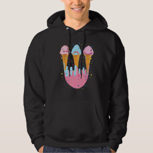 Blobfish Ice Cream Ugly Blob Fish Hoodie