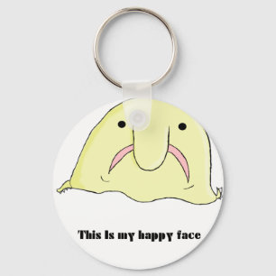 Blobfish Keychain