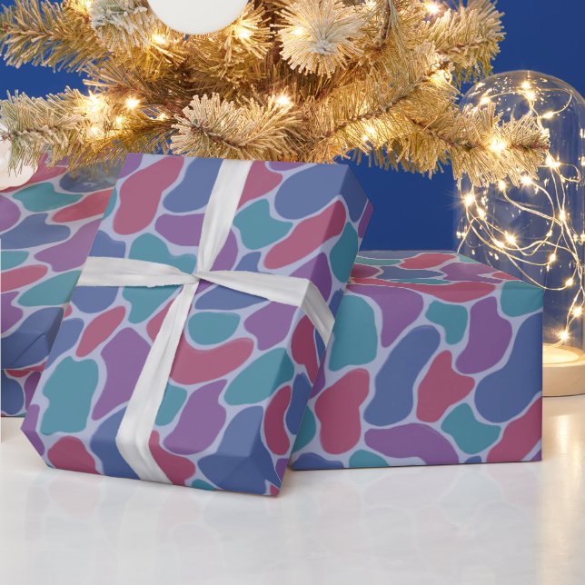 Blobs Wrapping Paper (Holidays)