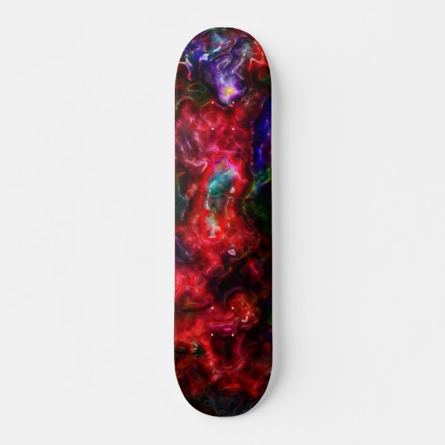 Blobular Rainbow Skateboard (Front)