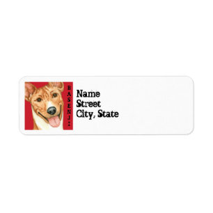 Bloc de couleur de Basenji