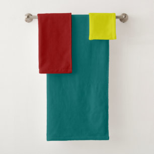 Bloc de couleur - Ensemble de serviettes
