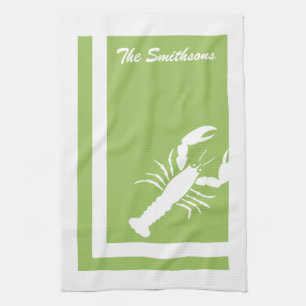 Bloc de couleur Homard américain MoJo Serviettes d