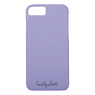 Bloc de couleur nom personnalisé - iPhone / coque 
