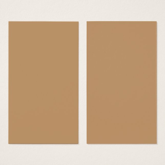 Bloc de couleur pêche et bronzée | Conception de m (Devant & derrière)