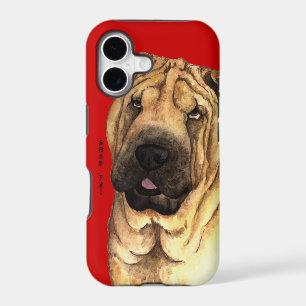 Bloc de couleur Shar-Pei