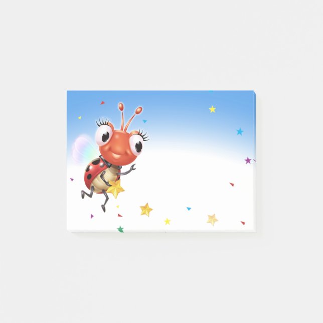 Bloc de notes Lil Ladybug Post-it (Devant)