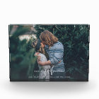 Bloc de photo personnalisé avec date de mariage à