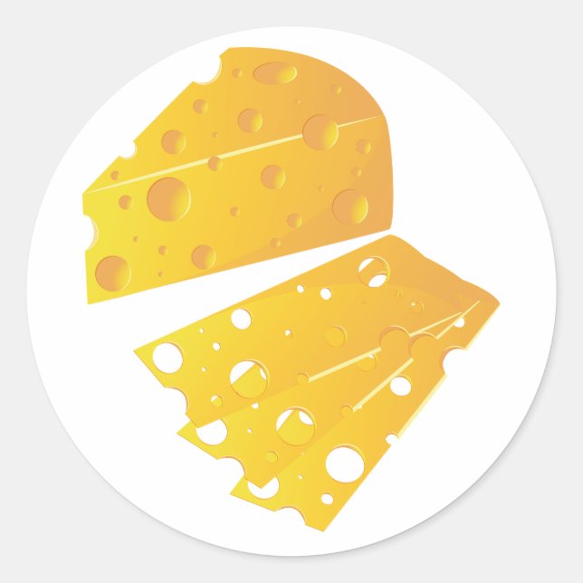 Bloc De Stickers De Fromage (Devant)