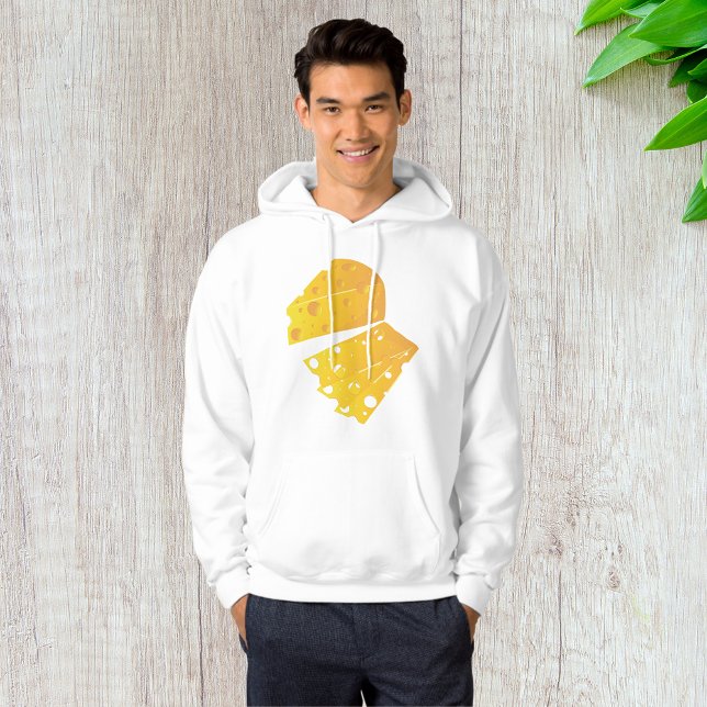 Bloc De Sweat - shirt à capuche Fromage Mens (Créateur téléchargé)