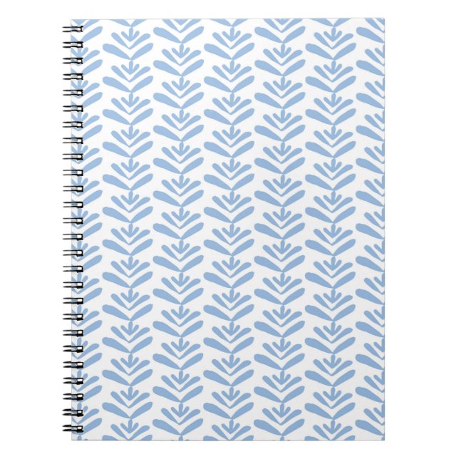 Bloc Imprimer Carnet spiral bleu (Devant)