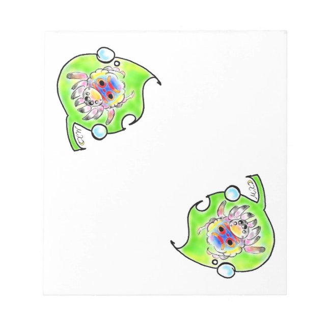 BLOC-NOTE ピーコックスパイダーちゃん (Devant)