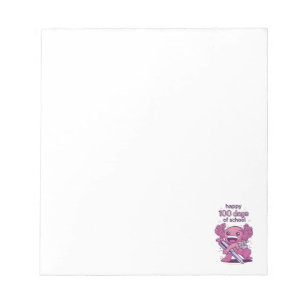 Bloc-note 100 jours d'invitation scolaire