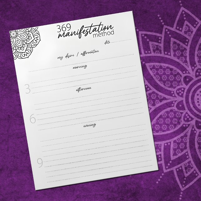 Bloc-note 369 Méthode de manifestation, Loi d'attraction (Créateur téléchargé)