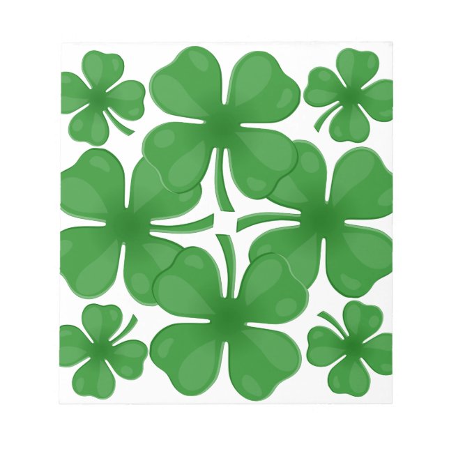 Bloc-note 4 feuilles de trèfle (Devant)